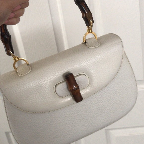 Vintage Gucci bamboo top handle bag - Picture 7 of 10